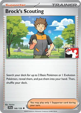 Brock's Scouting - 146/159 (Prize Pack Series One)