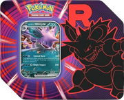 Team Rocket Tin [Team Rocket's Nidoking ex] (Miscellaneous Cards & Products)