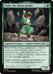 Magic The Gathering Avatar: The Last Airbender Toph, the Blind Bandit U 198