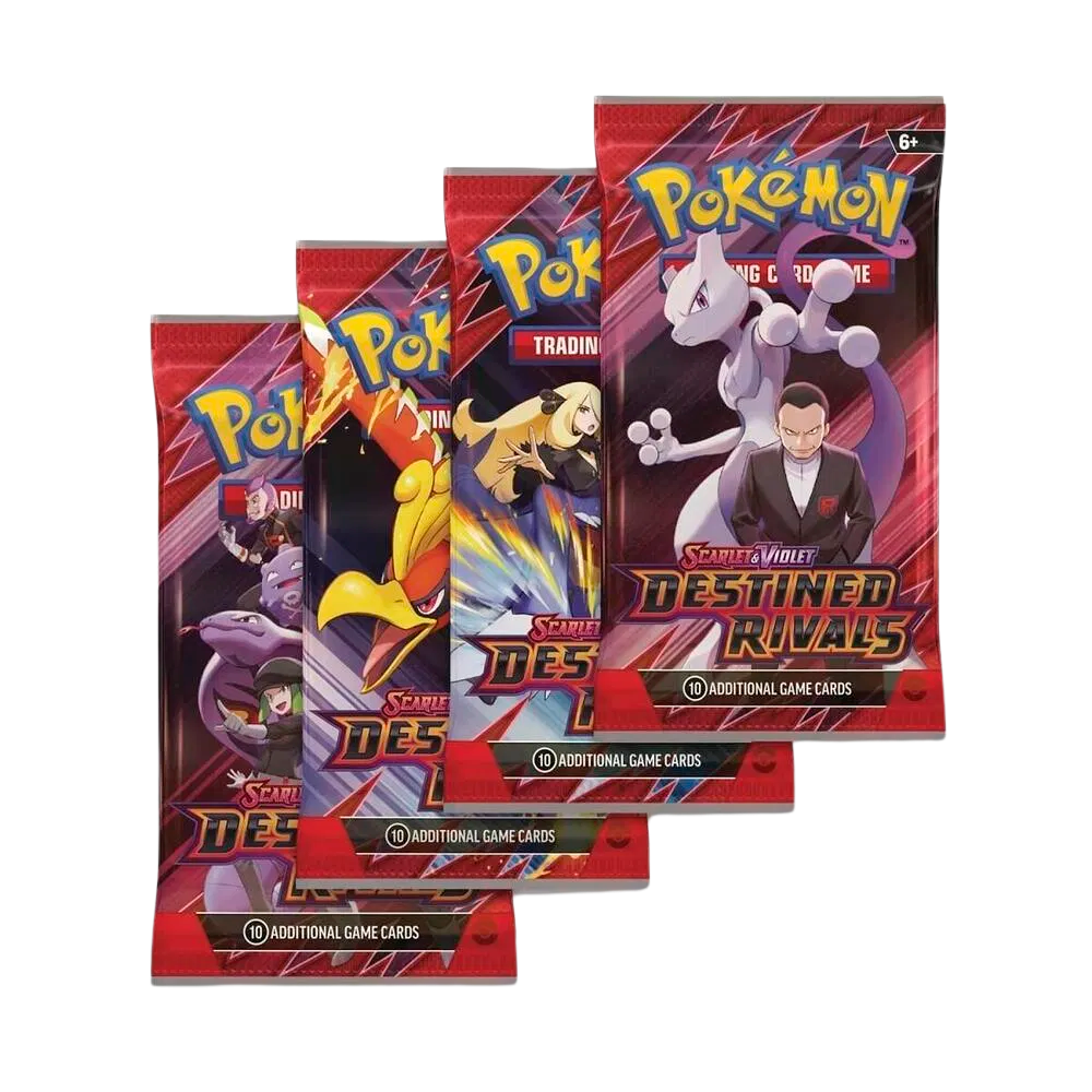 Destined Rivals Booster Pack Art Bundle [Set of 4]