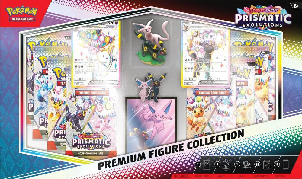 Prismatic Evolutions Premium Figure Collection · Collection Box