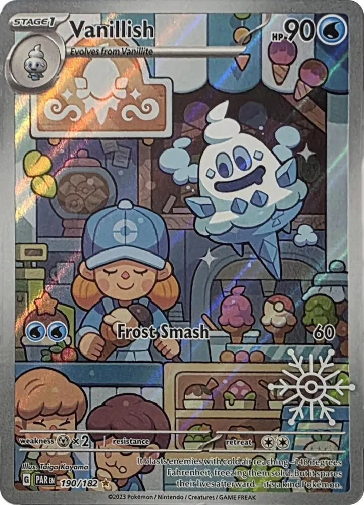 Vanillish (Holiday Calendar) 190/182 · Holofoil (Miscellaneous Cards & Products)