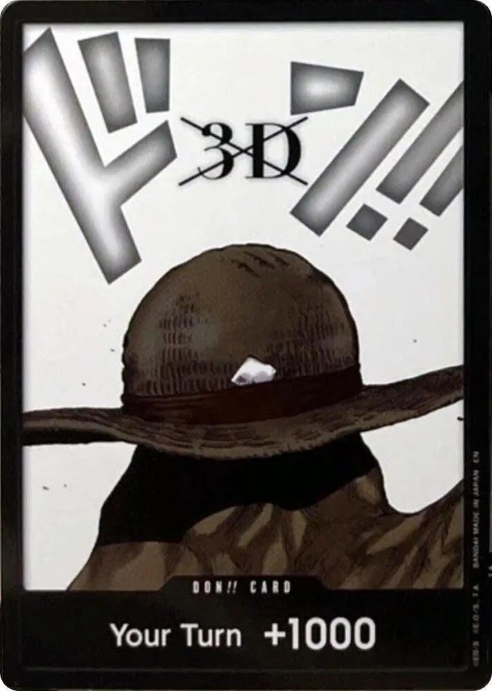 DON!! Card (3D) (Double Pack Set Vol. 8) (Legacy of the Master)