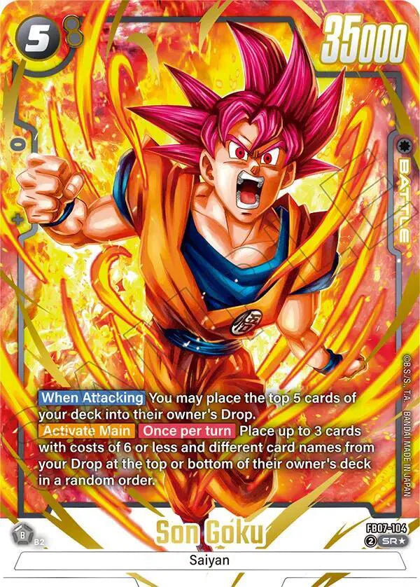 Son Goku - FB07-104 (Alternate Art) (Wish For Shenron) — PSA 10