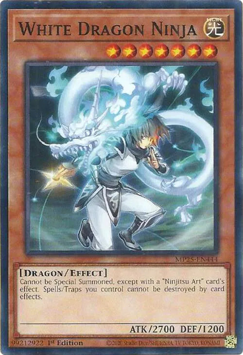 White Dragon Ninja MP25-EN444 (2025 Mega-Pack)