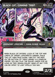 Black Cat, Cunning Thief (Borderless) 222 · Normal (Marvel's Spider-Man)