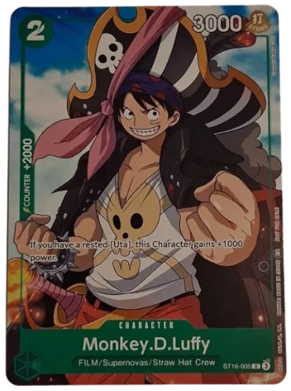 Monkey.D.Luffy (Welcome Pack Vol. 2) ST16-005 (One Piece Promotion Cards)