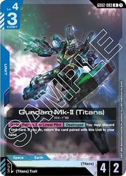 Gundam Mk-II (Titans) GD02-003 · Holofoil (Dual Impact)