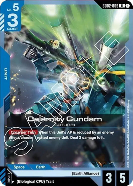 Calamity Gundam GD02-009 · Normal (Dual Impact)