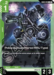 Police Zaku (Armored RRU Type) GD02-035 · Normal (Dual Impact)