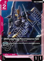 GINN Long-Range Reconnaissance Type GD02-045 · Normal (Dual Impact)