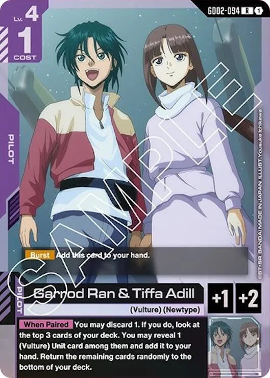 Garrod Ran & Tiffa Adill GD02-094 · Holofoil (Dual Impact)
