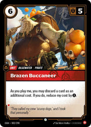 Brazen Buccaneer 002/298 · Normal (Origins)