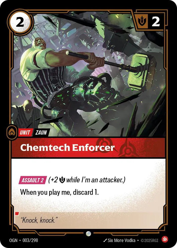 Chemtech Enforcer 003/298 · Normal (Origins)
