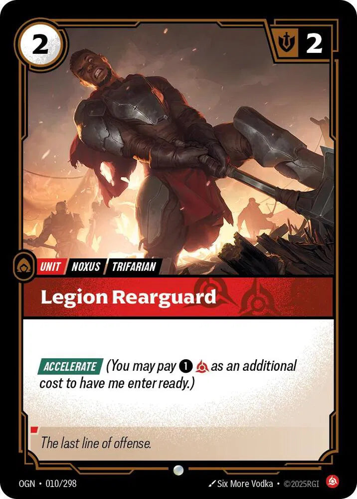 Legion Rearguard 010/298 · Normal (Origins)