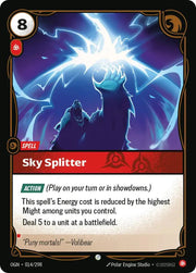 Sky Splitter 014/298 · Normal (Origins)