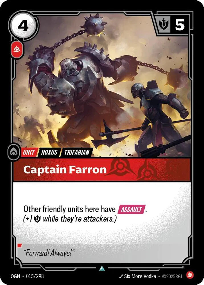 Captain Farron 015/298 · Normal (Origins)
