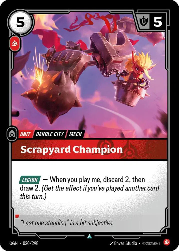 Scrapyard Champion 020/298 · Foil (Origins)
