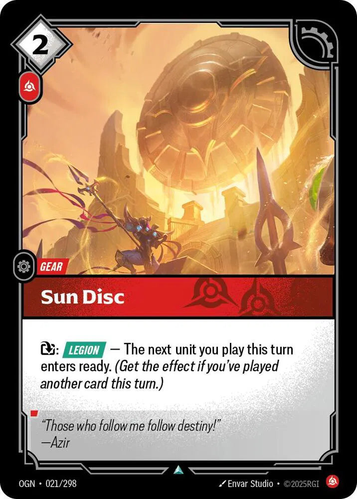 Sun Disc 021/298 · Normal (Origins)