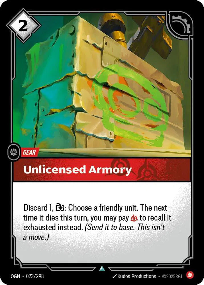 Unlicensed Armory 023/298 · Normal (Origins)