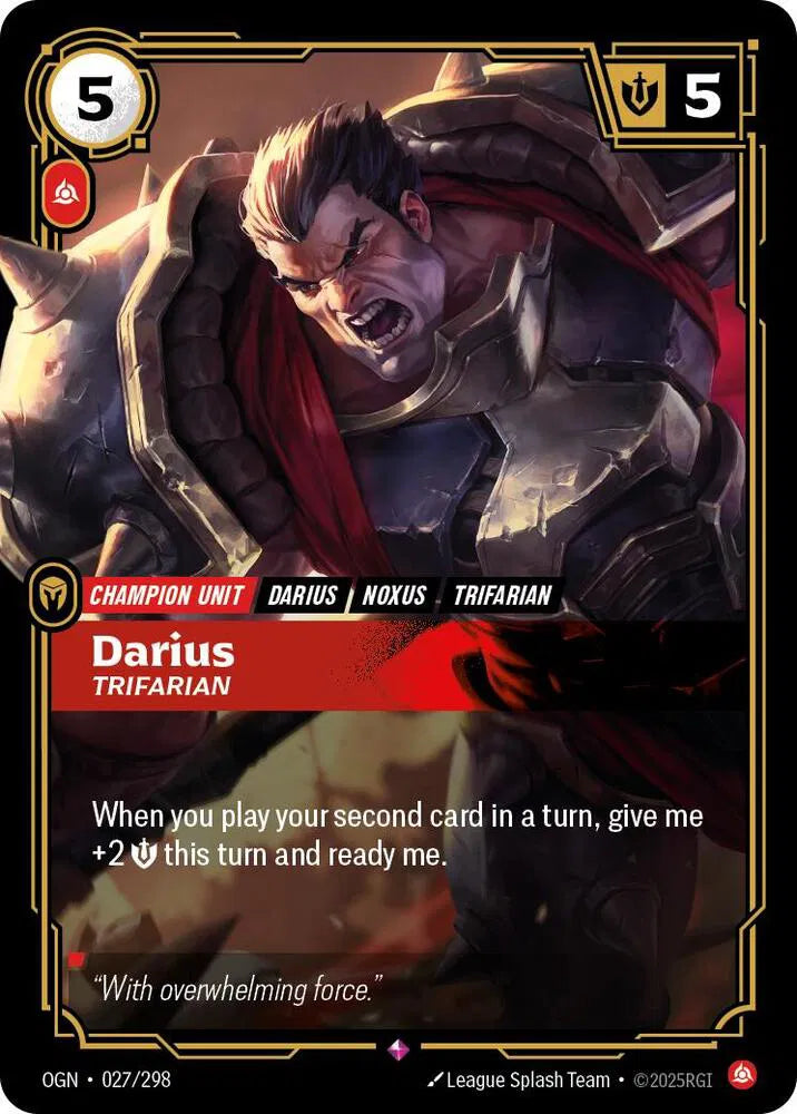 Darius - Trifarian 027/298 (Origins)