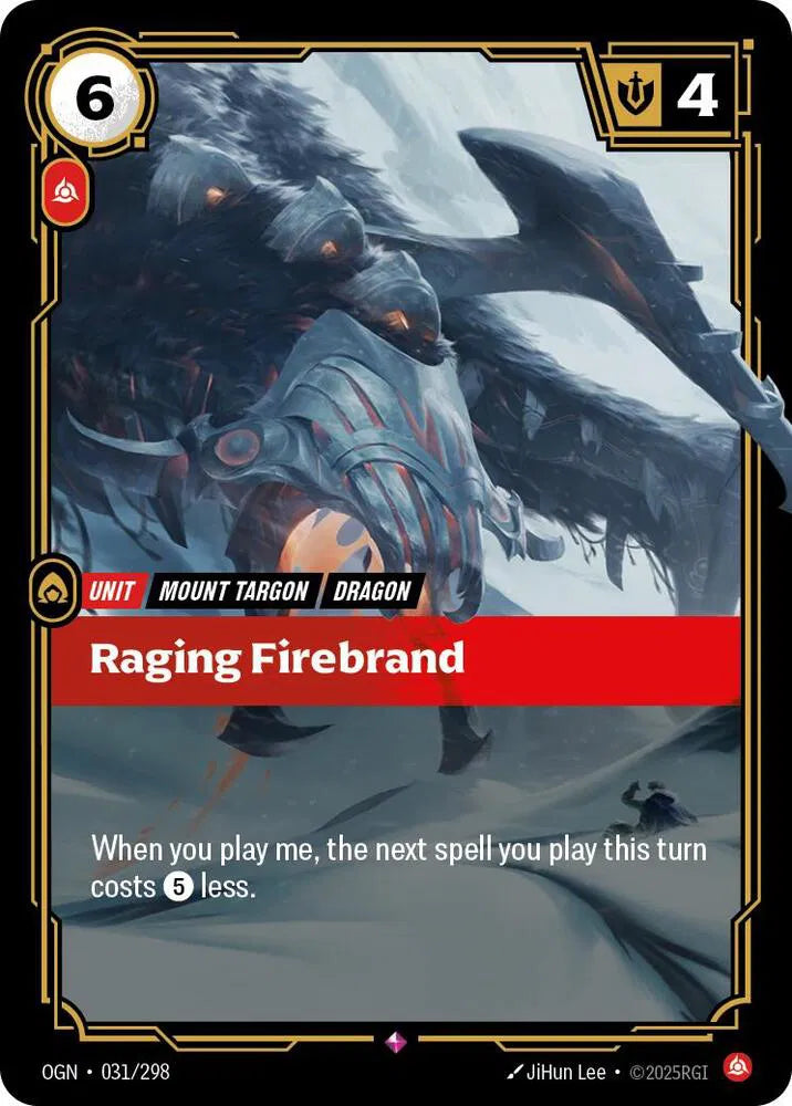 Raging Firebrand 031/298 (Origins)