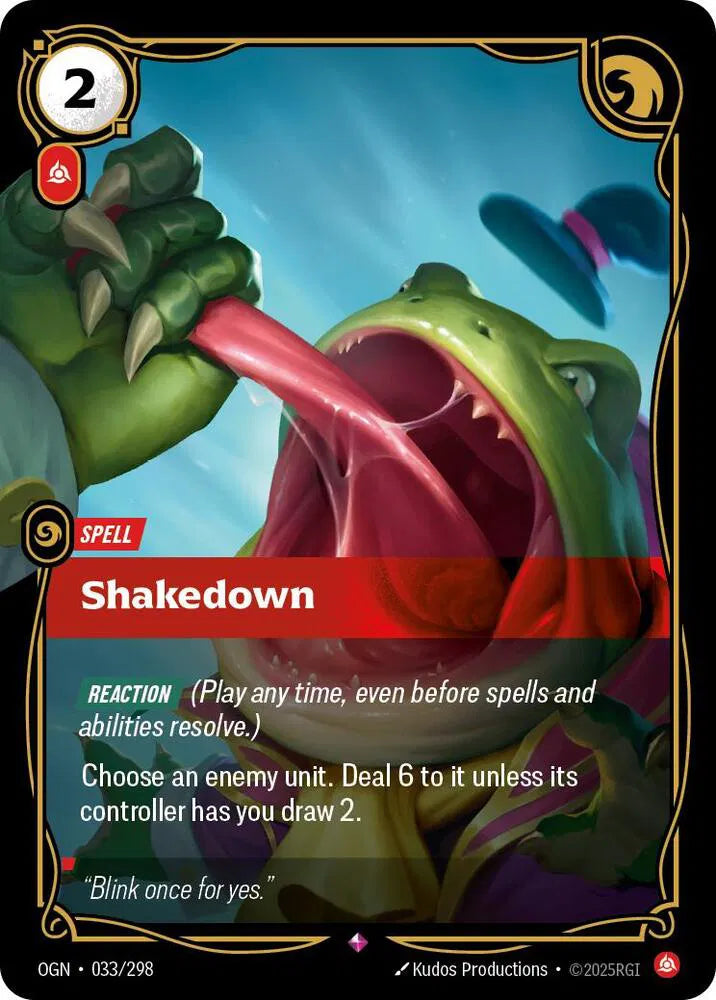 Shakedown 033/298 (Origins)