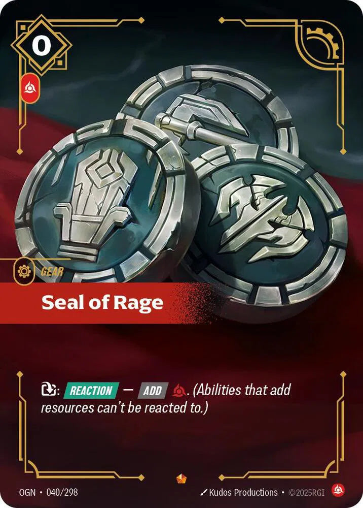 Seal of Rage 040/298 (Origins)
