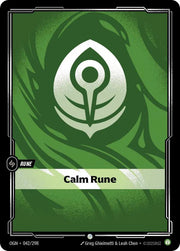 Calm Rune 042/298 (Origins)