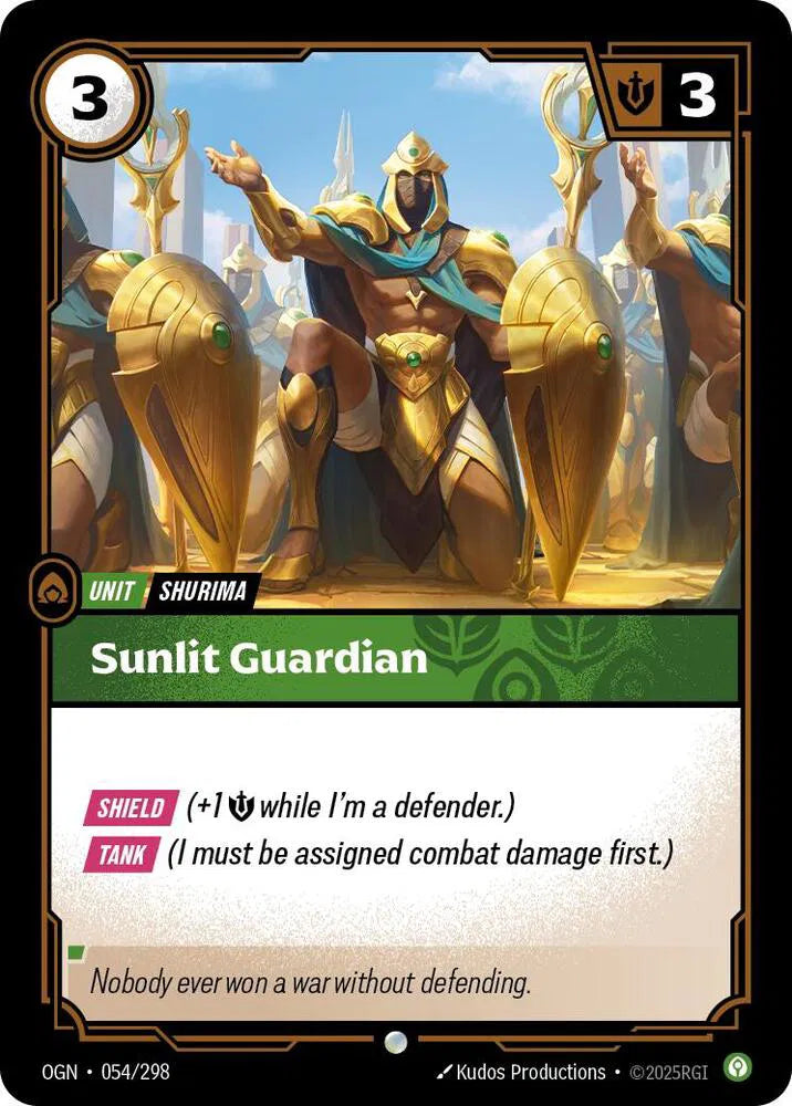Sunlit Guardian 054/298 · Normal (Origins)