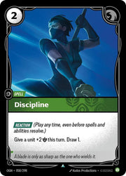 Discipline 058/298 · Foil (Origins)