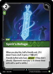 Spirit's Refuge 063/298 · Foil (Origins)