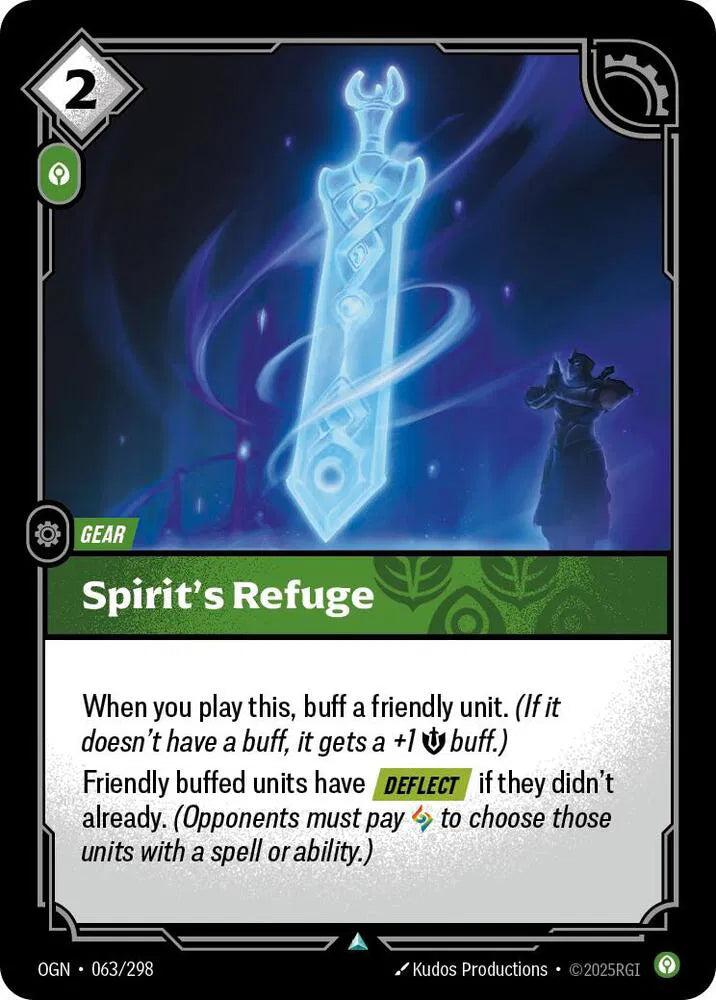 Spirit's Refuge 063/298 · Foil (Origins)