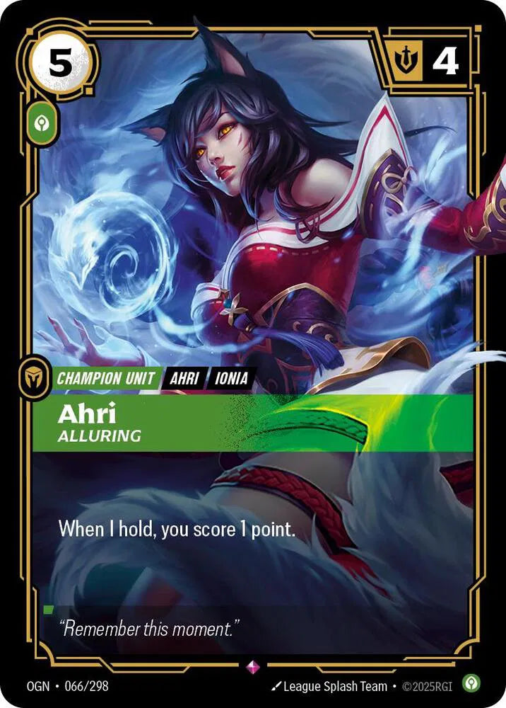 Ahri - Alluring 066/298 (Origins)