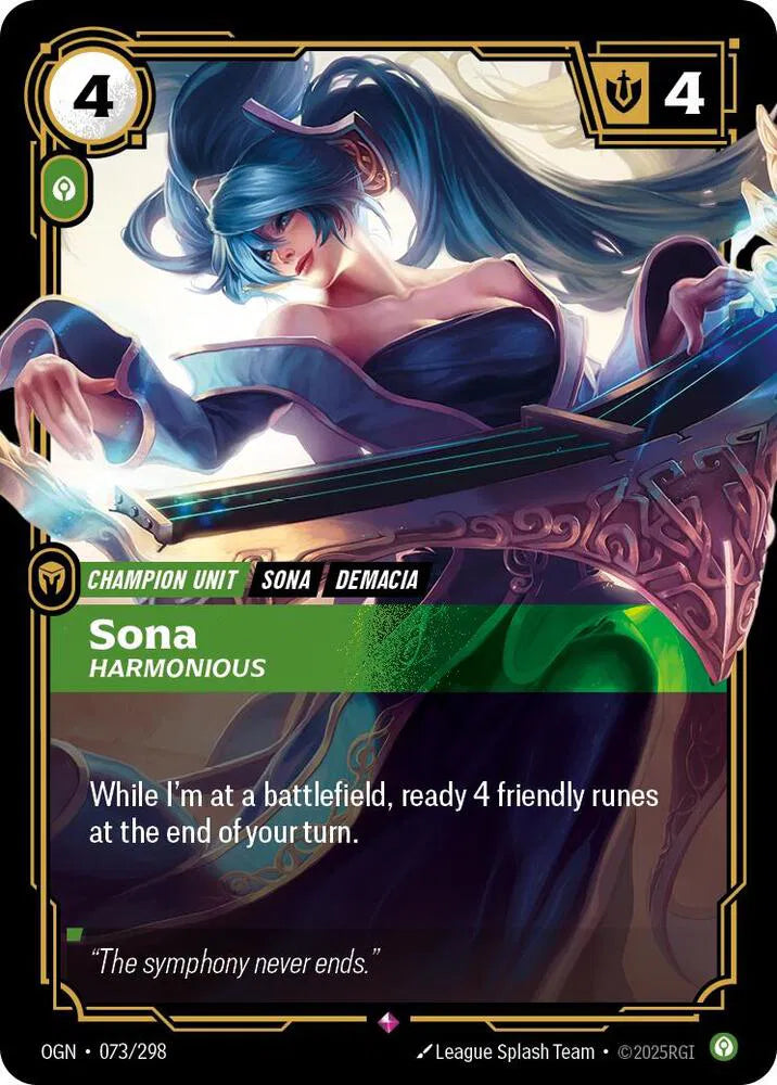 Sona - Harmonious 073/298 (Origins)