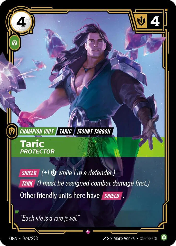 Taric - Protector 074/298 (Origins)