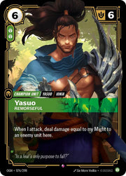 Yasuo - Remorseful 076/298 (Origins)