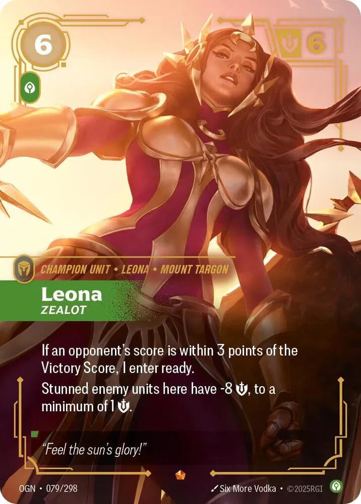 Leona - Zealot 079/298 (Origins)