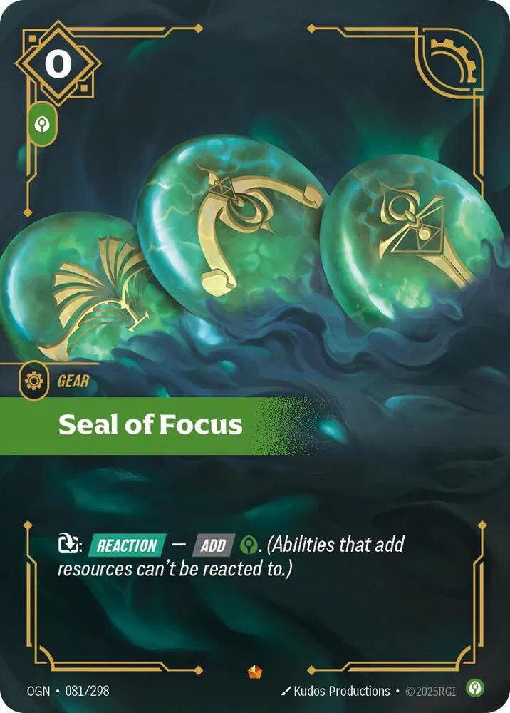 Seal of Focus 081/298 (Origins)