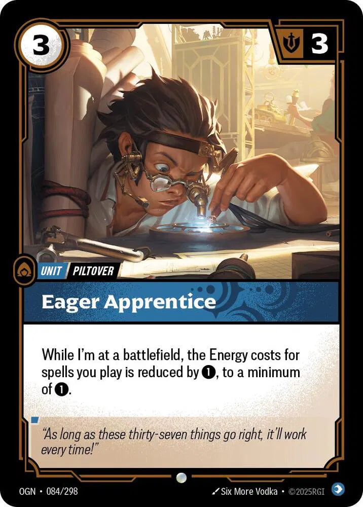 Eager Apprentice 084/298 · Normal (Origins)