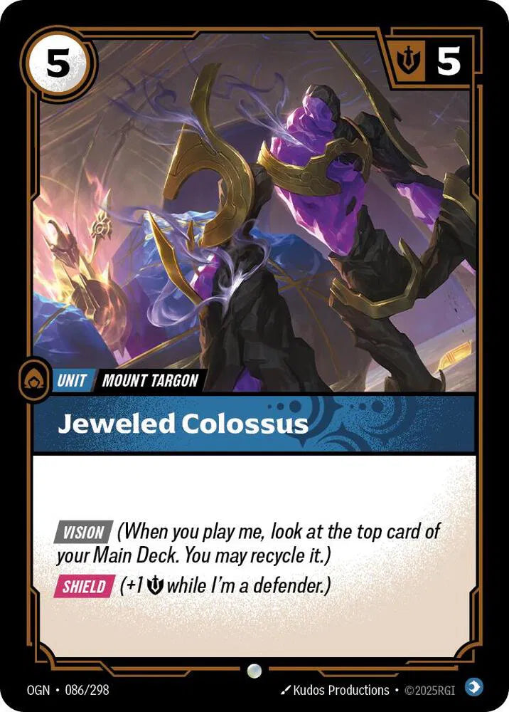 Jeweled Colossus 086/298 · Normal (Origins)