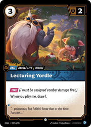 Lecturing Yordle 087/298 · Normal (Origins)