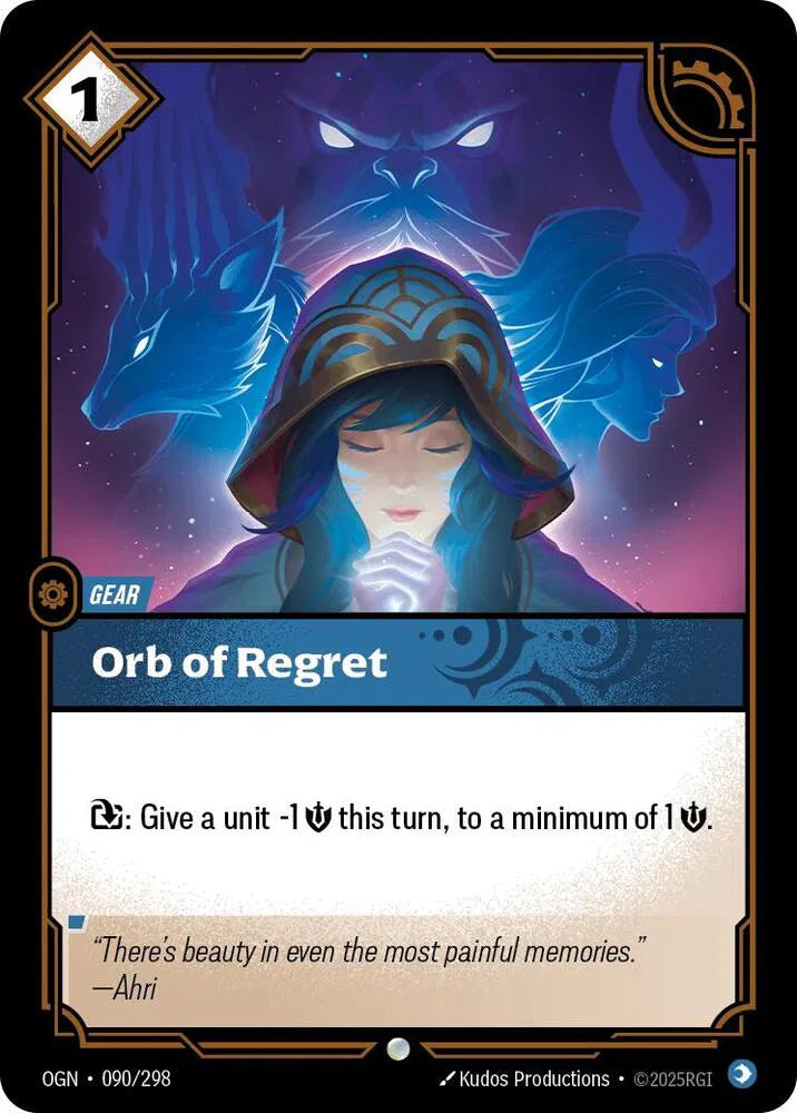 Orb of Regret 090/298 · Foil (Origins)
