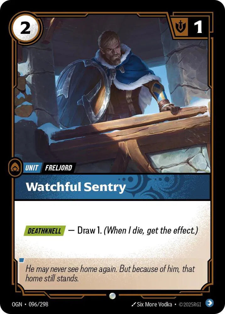Watchful Sentry 096/298 · Normal (Origins)
