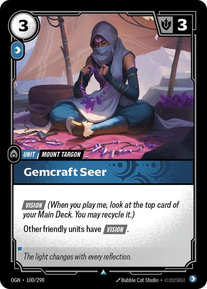 Gemcraft Seer 100/298 · Normal (Origins)