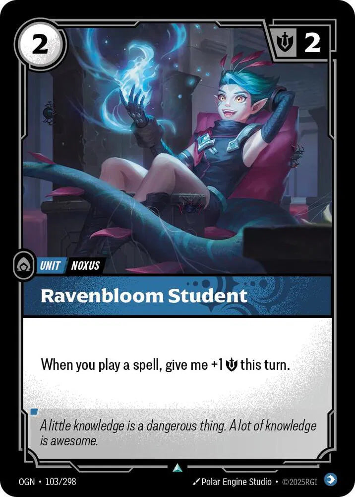 Ravenbloom Student 103/298 · Normal (Origins)
