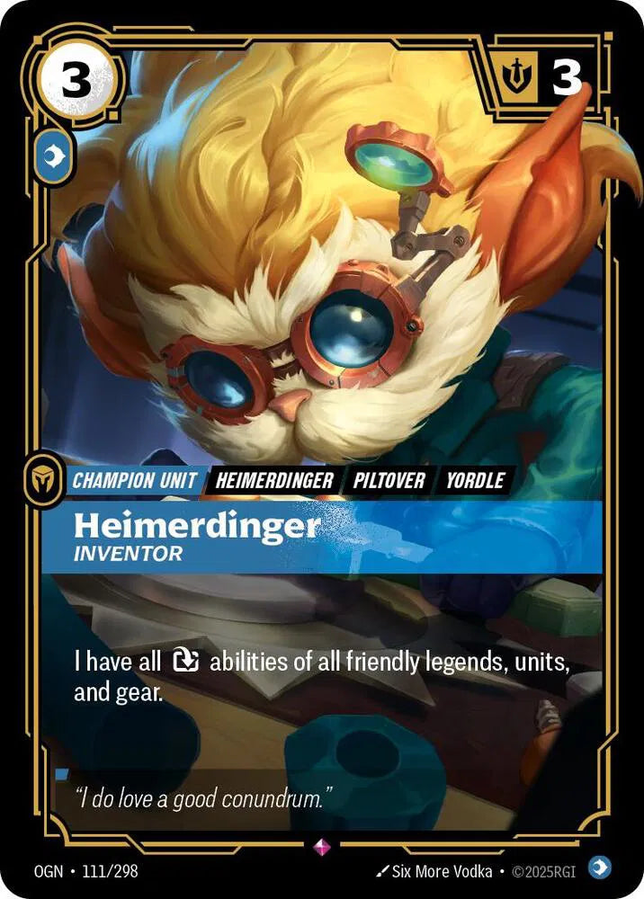 Heimerdinger - Inventor 111/298 (Origins)