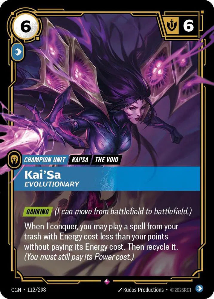 Kai'Sa - Evolutionary 112/298 (Origins)