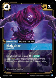 Malzahar - Fanatic 113/298 (Origins)