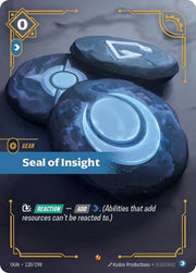 Seal of Insight 120/298 · Foil (Origins)